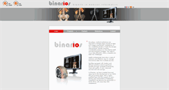 Desktop Screenshot of binarios-it.com
